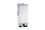 New Bradley 5442 Dual Toilet Roll Dispenser Lockable - Silver 115Mm W X 315Mm H
