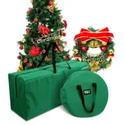 2PCS Extra Large Christmas Tree Storage Bag Waterproof Xmas Festive Organiser