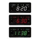 Digital Wall Clock Alarm Clock LED Desktop Clock