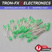 5/10/20/50PCS 3mm Green Flash Round LED Diffused Green Lens Flashing 3-3.2V