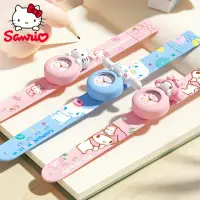 在飛比找momo購物網優惠-【SANRIO 三麗鷗】凱蒂貓美樂蒂大耳狗立體卡通兒童防水石