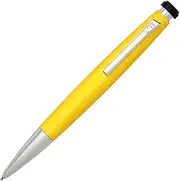 Festina Office Chronbike Rainbow Collection Ballpoint Pen with Silver Accents Yellow Ink Body Made of Brass and Aluminium with Push Mechanism FSC1744S
