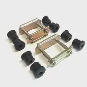 QTY 2 - Leaf Springs Shackles / Bush / Front Or Rear For Suzuki Samurai '80-'95 (for: Suzuki)