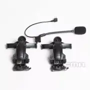 FMA Tactical Headset Helmet ARC Rail Bracket Adapter AMP COMTAC3 Airsoft Gear