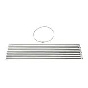 10 Pcs Redback Stainless Steel Cable Ties - Zip Strap Locking Wrap 450mm x 8mm
