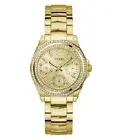 Guess Ladies Watch Wristwatch Ritzy GW0685L1 Stainless Steel Silver