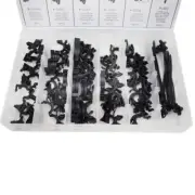 54pcs Car Body Wiring Harness Fastener Routing Clips Convoluted Assortment W/Box (for: Daihatsu)