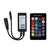 Wifi 4Pins 24 Keys Remote Control Rgb Led Controller Works With Amazon Alexa Echo Dc5-24V