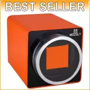 Stylish PU Leather Watch Winder for Automatic Timepieces with Quiet Motor