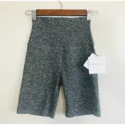BEYOND YOGA Shorts 7" High Waisted Space Dyed Small Athletic Yoga - NWT