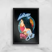 Wonder Woman Retro Giclee Art Print