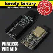 Lonely Binary ESP32 Wirelss WIFI Microphone Shield I2S INMP441 for Arduino IDE