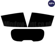 For Renault Clio 5-door 2012- Carbon Pre Cut Window Tint 35% Light 2-ply HP+