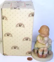 Enesco Memories of Yesterday Figure 1987 #114561 "It Hurts When Fido Hurts" C1X