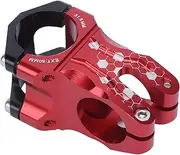 Wake Mountain Bike Stem 31.8mm 50mm Bicycle Aluminum Short Handlebar Stem Lightweight Durable CNC Machined Alloy for Mountain Road Fixed Gear Folding Bikes