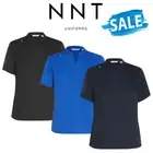 SALE NNT Womens NextGen Antibacterial Blackburn Mandarin Collar Scrub Top CATUMM