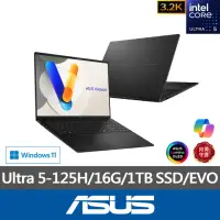 在飛比找momo購物網優惠-【ASUS 華碩】16吋Ultra 5輕薄AI筆電(Vivo