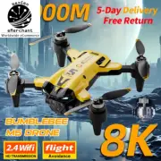 M5 8K Drone – Foldable, Triple Camera, Brushless Motor, Ultimate RC Quadcopter