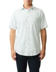 [Rodd & Gunn] Timpanys Short Sleeve Shirt in White