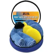 Better Boat Microfiber Wax Applicator Pad Foam Applicator Pads Sponges Cloth ...