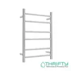Linsol Allegra 6 Bar Heated Towel Rail Chrome