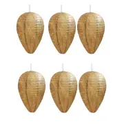 Mini Size Paper Wasp Nest Decoy Hanging Fake Wasp Nest for Wasps Hornets3967