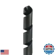 Ancor 452900 Marine Grade Electrical Spiral Wrap (1-Inch, Black, 5-Feet)