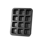Brownie Cake Pan Square Muffin Pan Mini Loaf PanNon-Stick Carbon Steel Baking B