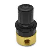 Interstate Pneumatics W1130B 1/4 Inch Mini Brass Compact Regulator