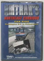 Amtrak's Northeast Corridor Cab Ride DVD Railroad Washington D.C./Philadelphia