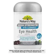 Natures Way High Strength Adult Vita Gummies Eye Health 60 Pack