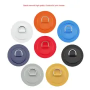 White PVC Patch with Stainless Steel D Ring for Kayak Premium Material