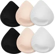 [ANDRESLAD] Ffordable Bra Pad Inserts Set Latex Cotton Inserts for Comfortable Support Bra