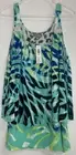 Suzanne Grae Teal Blue Green Women’s Stretch Top Size XL BNWT
