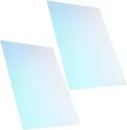 HAKIDZEL 2pcs Acrylic Nail Art Display Board for Salons Japanese Nail Art Sample Chart
