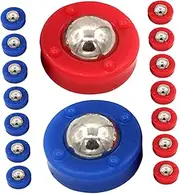 KOMBIUDA Sturdy Boys and Girls Shuffleboard Balls Pcs Rolling Beads Curling Rollers for Hand-Eye Coordination