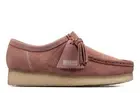 Clarks Womens Shoes Wallabee Dusty Pink Suede 26163265