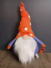 NWT Hope & Wonder 20" Polka Dot Halloween Plush Bearded Gnome