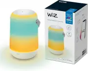 Tunable White and Colour Mobile Table Lamp, Portable LED Light with 16 Million C