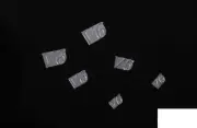RC4WD 1/10 V6 Emblem Set Z-S1131 V 6 logo 3 SIZES Metal badge 10th RC TOY
