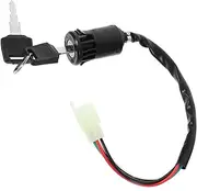 CRILSTYLEO PVC Ignition Key Set 50cc-125cc ATV/Motorcycle/Scooter Ignition Switch Replacement