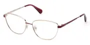 Max & Co. MO5087 069 Women’s Glasses Gold Size 54 - Private Health Rebate - Blue Light Block Available