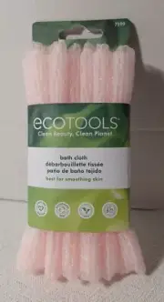 Exfoliating Pink Bath Cloth EcoTools Clean Beauty, Clean Planet, Skin Care