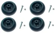 4/Four Deck Wheels W/Bolt & Nut 174873 133957 Fits MTD Troy-Bilt Murray Huskee