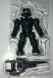 HALO MEGA BLOKS UNSC SPARTAN dark BLUE MINIFIGURE FROM 97520 COMPLETE NEW