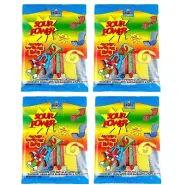 4 Bags Sour Power Gummy Belts Assorted Candy FREE SHIP 48 STATES