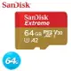 SanDisk Extreme Micro SDXC UHS-I U3/V30 64GB 記憶卡