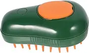 BUGUUYO Cat Steaming Brush Electric Pet Bath Brush for Cats Dogs Self Cleaning Relaxing Massage Safe Material Avocado Spray Comb for Soothing Grooming Sessions