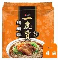 在飛比找樂天市場購物網優惠-維力 一度贊 爌肉麵 200g (3入)x4袋/箱【康鄰超市