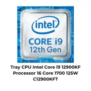 Tray CPU Intel Core i9 12900KF Processor 16 Core 1700 125W C12900KFT